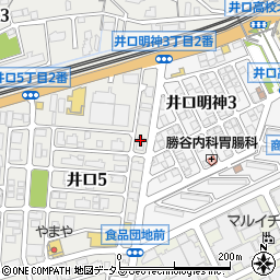 キートン 広島井口店周辺の地図