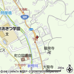 奈良県吉野郡下市町下市381周辺の地図