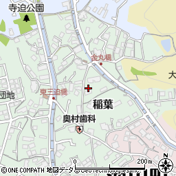 広島県安芸郡海田町稲葉周辺の地図
