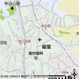 広島県海田町（安芸郡）稲葉周辺の地図
