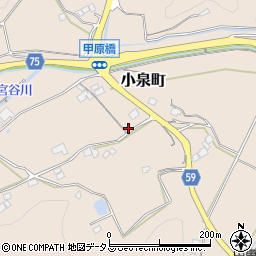 広島県三原市小泉町3288周辺の地図