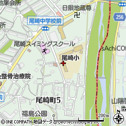 阪南市立尾崎小学校周辺の地図