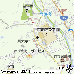 奈良県吉野郡下市町下市3023周辺の地図
