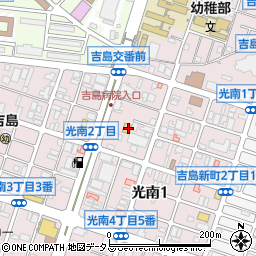 セブンイレブン広島吉島通り店周辺の地図
