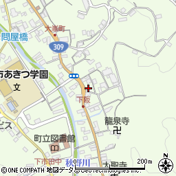 奈良県吉野郡下市町下市397-1周辺の地図