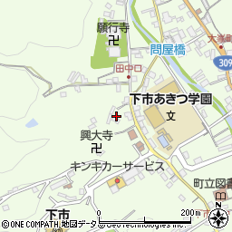 田中市食料品店周辺の地図