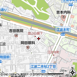 江波二本松薬局周辺の地図