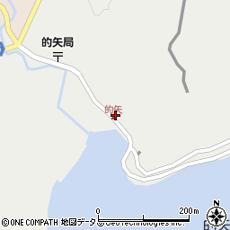的矢かき佐藤・養殖場周辺の地図