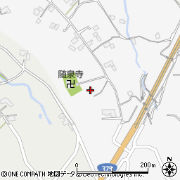 広島県東広島市西条町森近1117周辺の地図