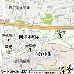 広島県広島市南区向洋本町周辺の地図