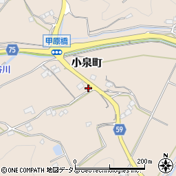 広島県三原市小泉町3290周辺の地図