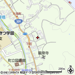 奈良県吉野郡下市町下市392-6周辺の地図