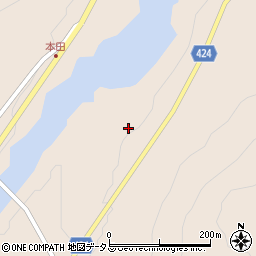 三重県多気郡大台町清滝426周辺の地図
