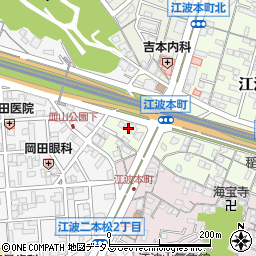 ヴェルディ江波本町　管理組合周辺の地図