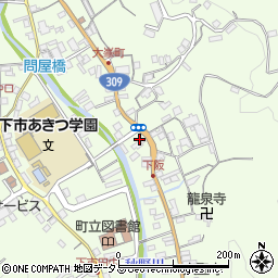 奈良県吉野郡下市町下市205周辺の地図