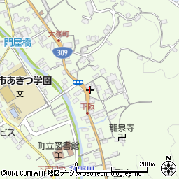 奈良県吉野郡下市町下市399周辺の地図