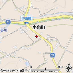 広島県三原市小泉町3291周辺の地図