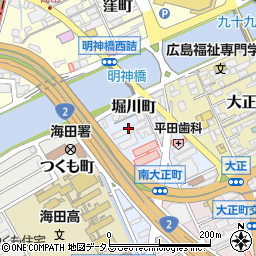 ライオンズマンション海田堀川町周辺の地図