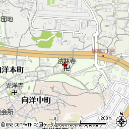 広島県広島市南区向洋本町21周辺の地図