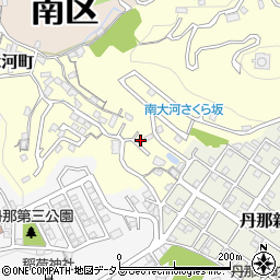 広島県広島市南区南大河町17周辺の地図