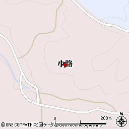 奈良県下市町（吉野郡）小路周辺の地図