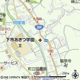 奈良県吉野郡下市町下市196周辺の地図