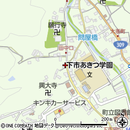 奈良県吉野郡下市町下市3011周辺の地図