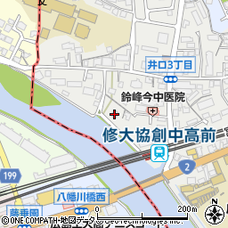 広島市舟木ポンプ場周辺の地図