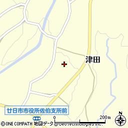 広島県廿日市市津田1816周辺の地図