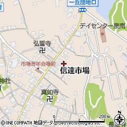 株式会社喜八組　泉南営業所周辺の地図