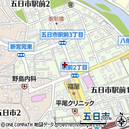 広島信用金庫五日市駅前出張所周辺の地図