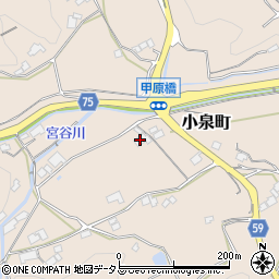 広島県三原市小泉町3279周辺の地図