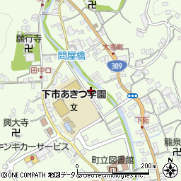 奈良県吉野郡下市町下市3044周辺の地図