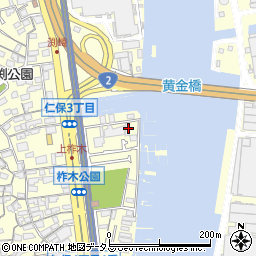 徳島モータース周辺の地図