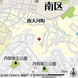 広島県広島市南区南大河町13周辺の地図