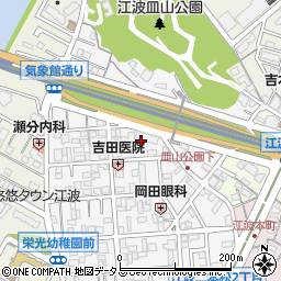 サンキ・ウエルビィ介護センター江波周辺の地図