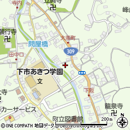 奈良県吉野郡下市町下市191-2周辺の地図