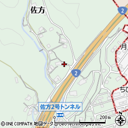 広島県廿日市市佐方744周辺の地図