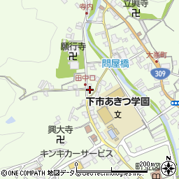 奈良県吉野郡下市町下市2981周辺の地図
