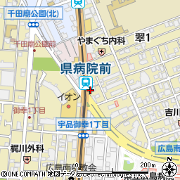 石田ガラス店周辺の地図