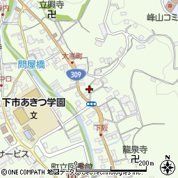 奈良県吉野郡下市町下市420周辺の地図