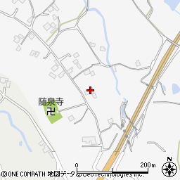 広島県東広島市西条町森近1072周辺の地図