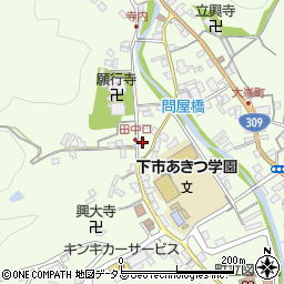 奈良県吉野郡下市町下市2982周辺の地図