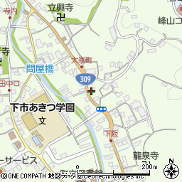 奈良県吉野郡下市町下市426周辺の地図