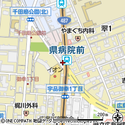 広島県広島市南区西翠町3-7周辺の地図