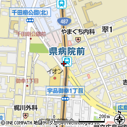 広島県広島市南区西翠町3-6周辺の地図