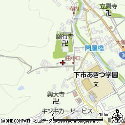 奈良県吉野郡下市町下市2962周辺の地図
