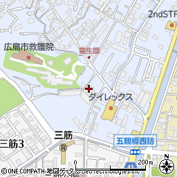 広島工業大学三宅合宿所周辺の地図