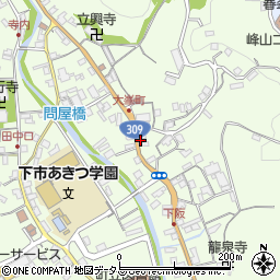 奈良県吉野郡下市町下市427周辺の地図