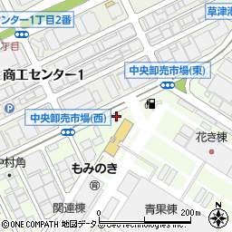 広島食品倉庫周辺の地図